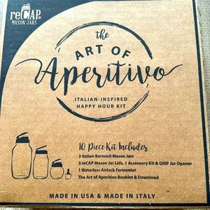ReCap mason jar kit for Aperitivo